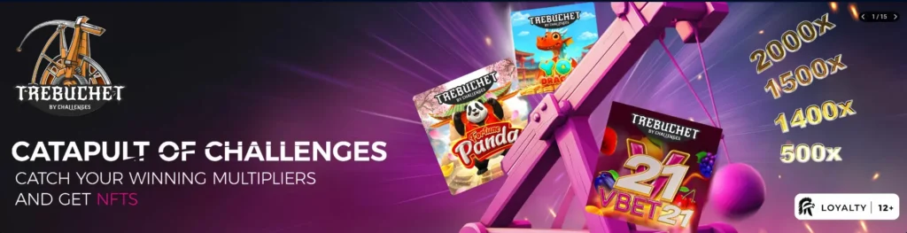 Machines à sous et jeux de casino en ligne Vbet