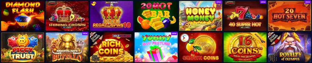 Autres jeux disponibles sur VBet